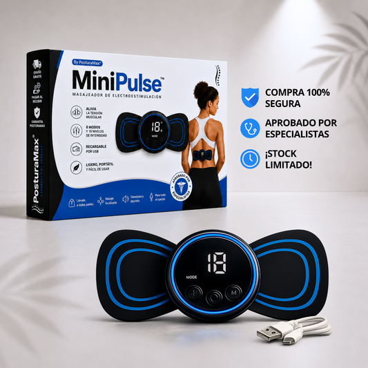 MiniPulse™ Relajación inteligente en la palma de tu mano