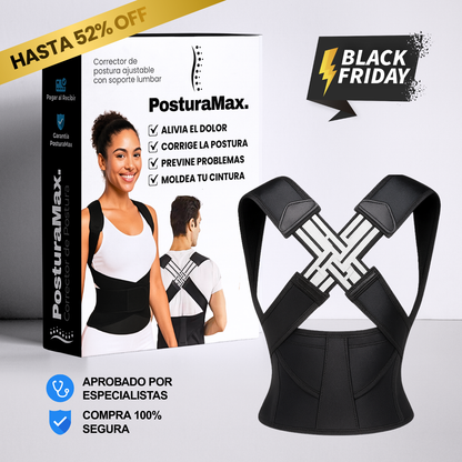 PosturaMax® Más comodidad, mejor postura y una silueta más definida para tu bienestar diario